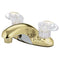 Kingston Brass KB6152LP 4 in. Centerset Bath Faucet Brass