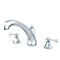 Kingston Brass KS4321BL Roman Tub Filler, Polished Chrome