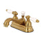 Kingston Brass KS3607PL 4 in. Centerset Bathroom Faucet