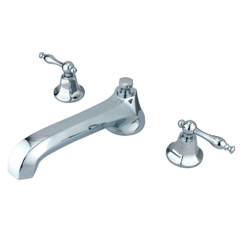 Kingston Brass KS4301NL Roman Tub Filler, Polished Chrome