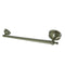 Kingston Brass BA7611SN Naples 24" Towel Bar, Brushed Nickel