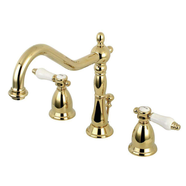 Kingston Brass KS1992BPL 8 in. Wsp Bath Faucet Brass