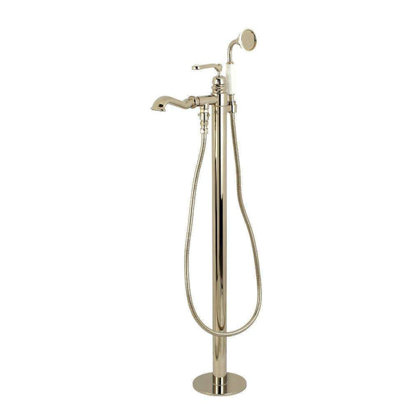 Kingston Brass KS7016RL Royale Sgl Handle Freestanding Roman