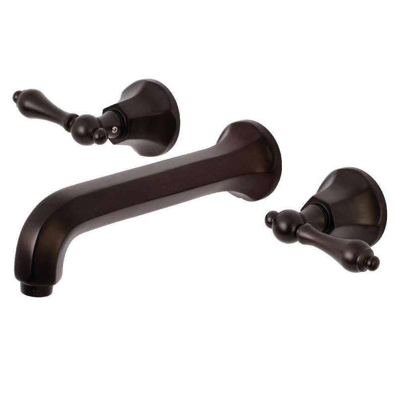 Kingston KS4125AL Metropolitan 2-Hnd Wall Mount Bath Faucet