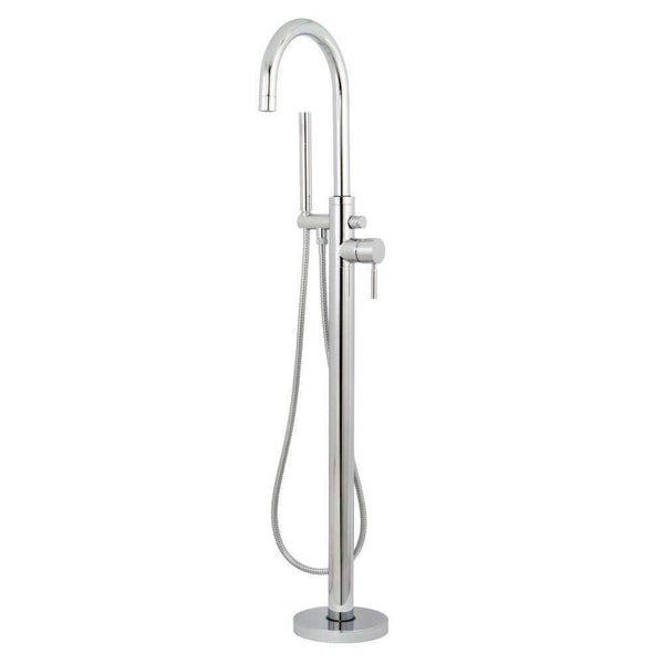 Kingston Brass KS8151DL Concord Floor Mount Tub Filler