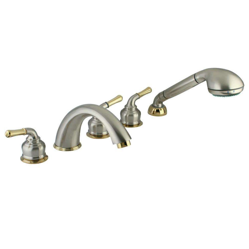 Kingston Brass KS3695MHS Roman Tub Filler Faucet
