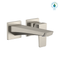 TOTO GE 1.2 GPM Wall-Mount Single-Handle Bathroom Faucet with COMFORT GLIDE Technology, Brushed Nickel TLG07308U#BN