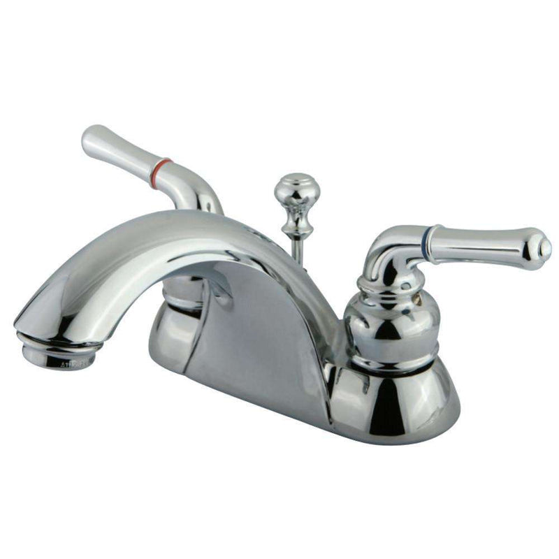 Kingston Brass KB2621B Naples 4 in. Centerset Bath Faucet