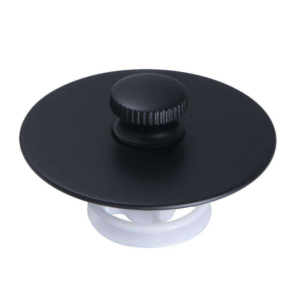 Kingston Brass DTL5304A0 Cover-Up Tub Stopper, Matte Black