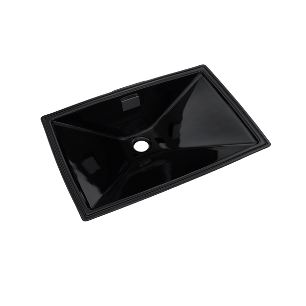 TOTO Lloyd Rectangular Undermount Bathroom Sink, Ebony LT931#51