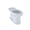 TOTO Eco Drake and Drake ADA Height Elongated Toilet Bowl, Cotton White C744EL#01