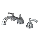 Kingston Brass KS3351FL Roman Tub Filler, Polished Chrome