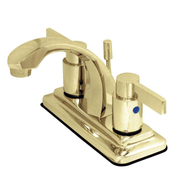 Kingston Brass KB4642NDL 4 in. Centerset Bath Faucet Brass