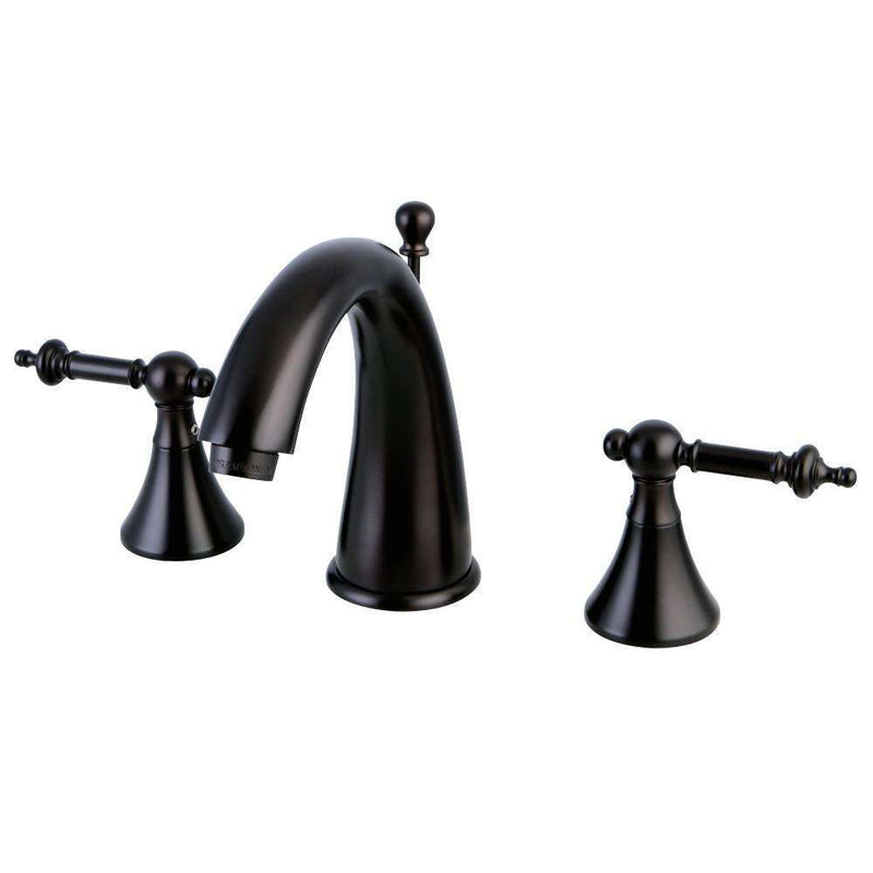 Kingston Brass KS2975TL 8 in. Widespread Bath Faucet Bronze