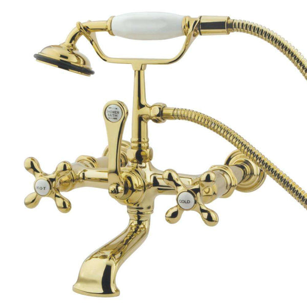 Kingston Brass CC547T2 Vintage 7" Wall Mount Tub Filler