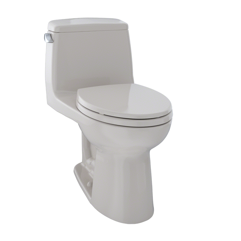 TOTO UltraMax One-Piece Elongated 1.6 GPF Toilet, Sedona Beige MS854114S