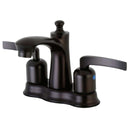 Kingston Brass FB7615EFL 4 in. Centerset Bath Faucet Bronze