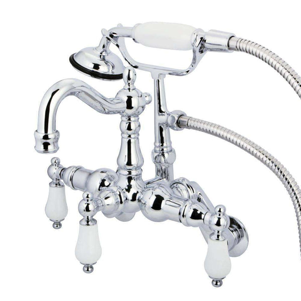 Kingston Brass CC1306T1 Vintage Wall Mount Tub Filler