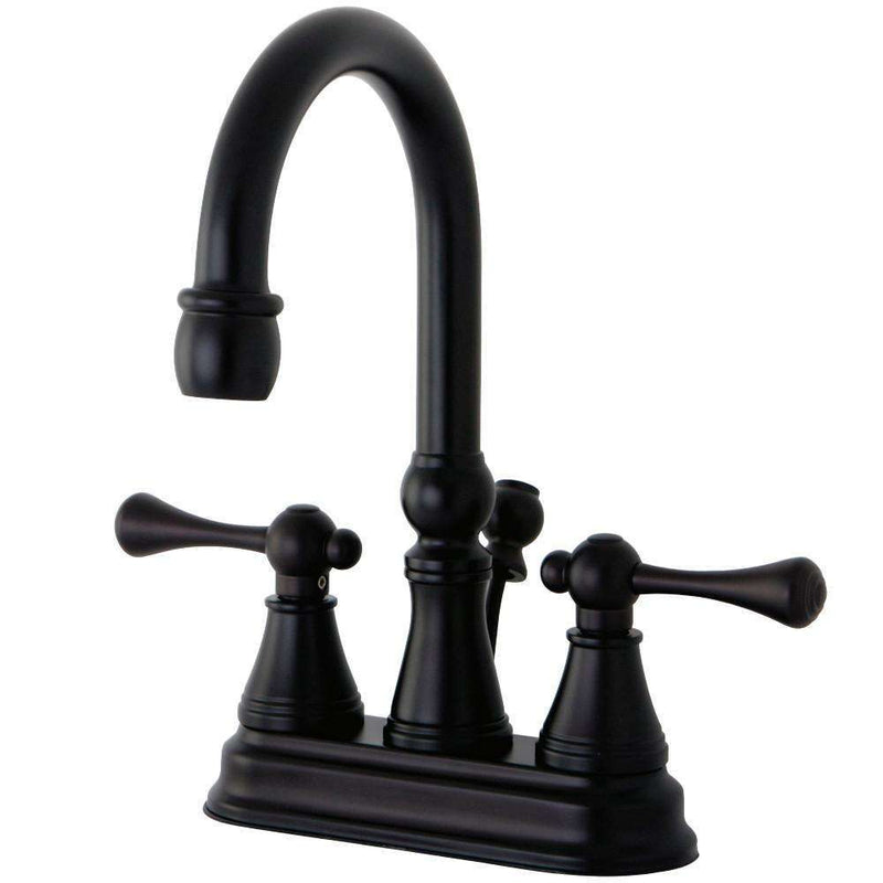 Kingston Brass KS2615BL 4 in. Centerset Bath Faucet Bronze