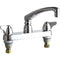 Chicago Faucets Deck Mounted Manual Sink Faucet 1100-ABCP