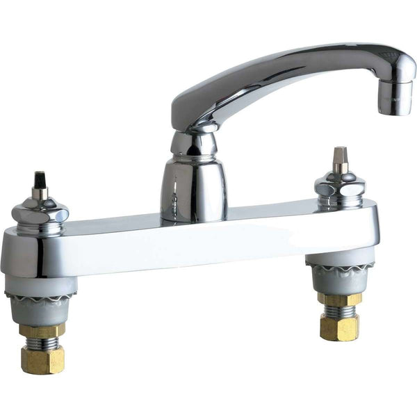 Chicago Faucets Kitchen Sink Faucet 1100-E35LEHAB