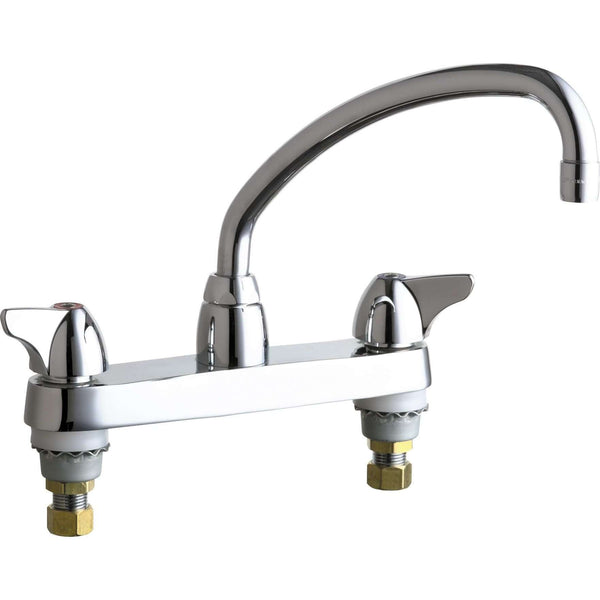 Chicago Faucets Kitchen Sink Faucet 1100-L9E35ABCP