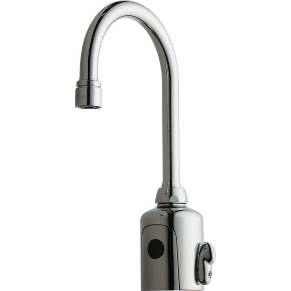 Chicago Faucets Hytronic 83 Gooseneck Externalernal Mix 116.123.AB.4