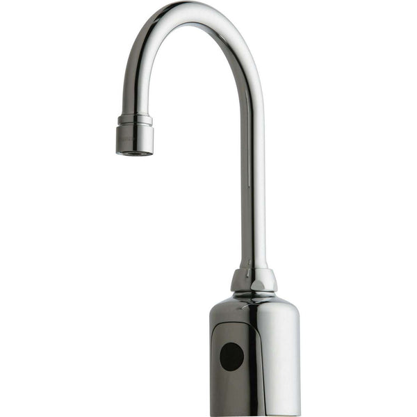 Chicago Faucets Hytronic Gooseneck Faucet Dual Beam Infrared Sensor 116.203.AB.1