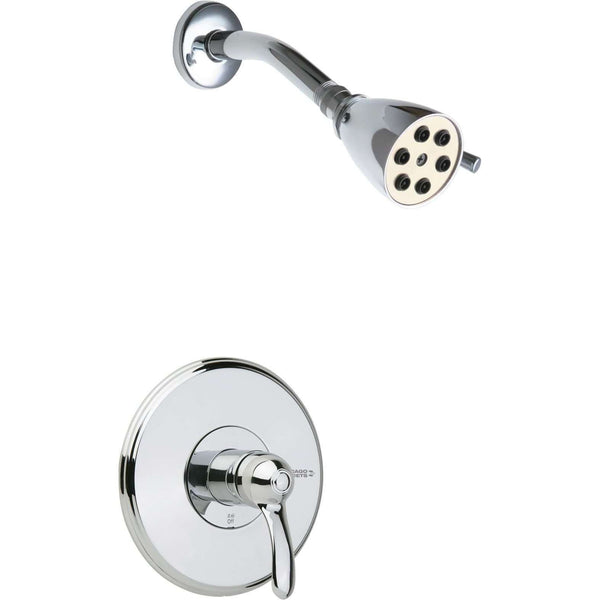 Chicago Faucets T/P Shower Trim Kit W600A Head 1907-TK600CP