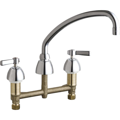 Chicago Faucets Kitchen Sink Faucet W/O Spray 201-AABCP