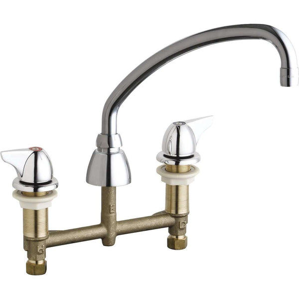 Chicago Faucets Concealed Kitchen Sink Faucet 201-AE35-1000ABCP