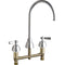 Chicago Faucets Deck Mounted Sink Faucet 201-AGN8FCABCP