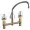 Chicago Faucets Vandal Proof Concealed Kitchen Sink Faucet 201-AVPA1000ABCP