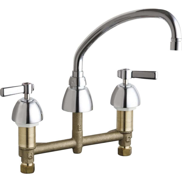 Chicago Faucets Vandal Proof Kitchen Sink Faucet W/O Spray 201-AVPCABCP