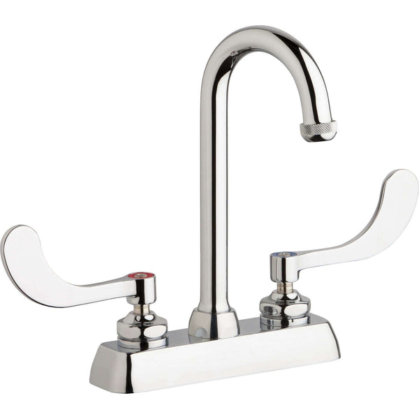 Chicago Faucets 4" Workboard Faucet W4D-GN1AE1-317ABCP