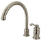 Kingston Brass KS7828TLLS Sg-Hnd Widespread Kitchen Faucet