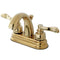 Kingston Brass KB8612NFL 4 in. Centerset Bath Faucet Brass