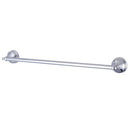 Kingston Brass BA7611C Naples 24" Towel Bar, Polished Chrome