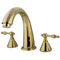 Kingston Brass KS2362NL Naples Roman Tub Filler With