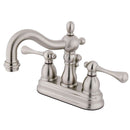Kingston Brass KS1608BL 4 in. Centerset Bathroom Faucet