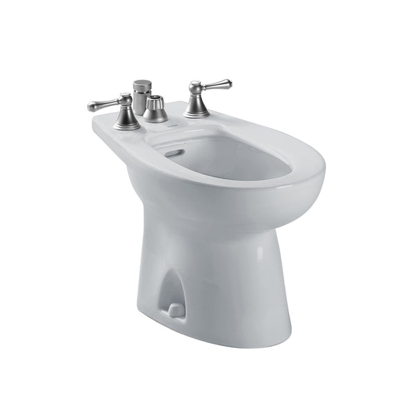 TOTO Piedmont Deck Mount Vertical Spray Flushing Rim Bidet, Colonial White BT500B#11