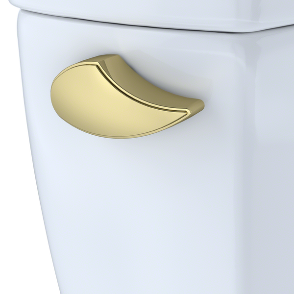 TOTO TRIP LEVER POLISHED BRASS For DRAKE (EXCEPT R SUFFIX) TOILET