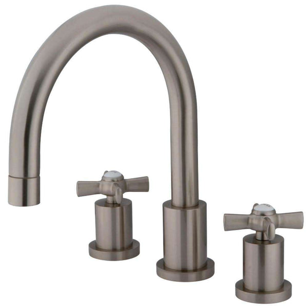 Kingston Brass KS8328ZX Roman Tub Filler, Brushed Nickel