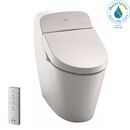 TOTO WASHLET G400 Bidet Seat with Integrated Dual Flush 1.28 or 0.9 GPF Toilet with PREMIST, Sedona Beige MS920CEMFG