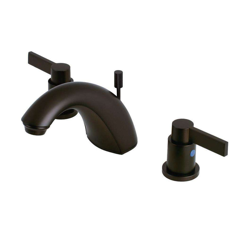 Kingston Brass FB8955NDL Mini-Widespread Bath Faucet Bronze