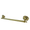 Kingston Brass BA7612PB Naples 18" Towel Bar, Polished Brass