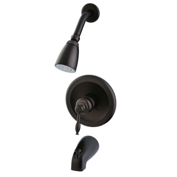 Kingston Brass KB535KL Tub and Shower Faucet,