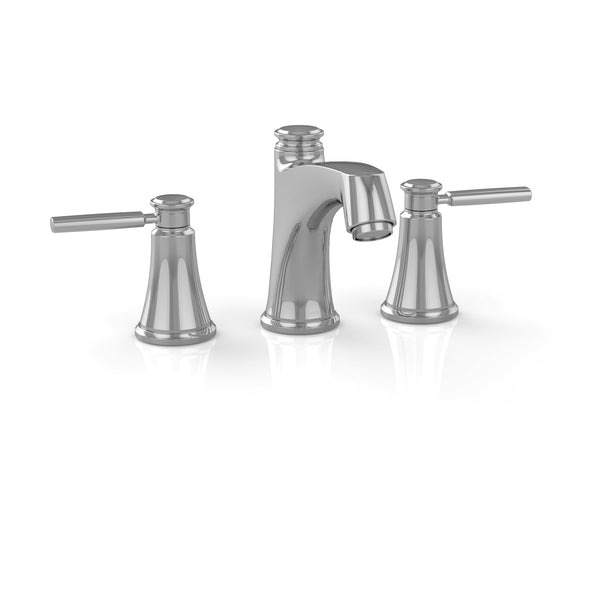 TOTO Keane Two Handle Deck-Mount Roman Tub Filler Trim, Polished Chrome TB211DD#CP