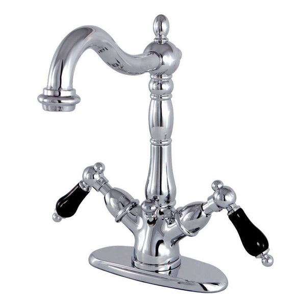 Kingston KS1431PKL Duchess 4 in. Centerset Bath Faucet W/