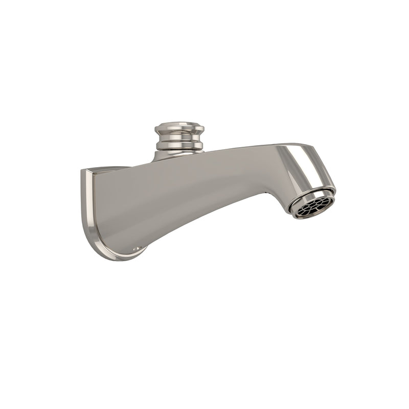 TOTO Keane Wall Tub Spout with Diverter, Polished Nickel TS211EV